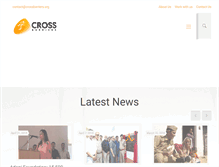 Tablet Screenshot of crossbarriers.org